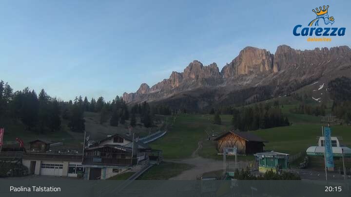 Archiv Foto Webcam Carezza - Tal