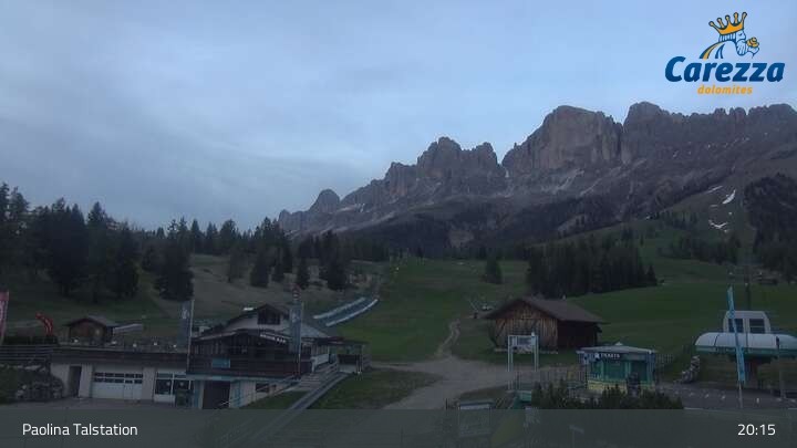 Archiv Foto Webcam Carezza - Tal