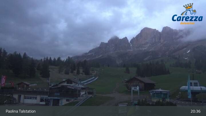 Archived image Webcam Carezza - Valley