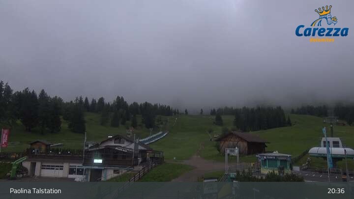 Archived image Webcam Carezza - Valley