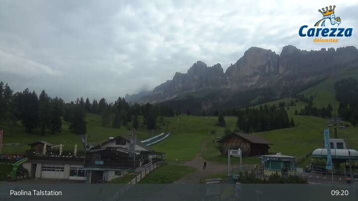 Archiv Foto Webcam Carezza - Tal