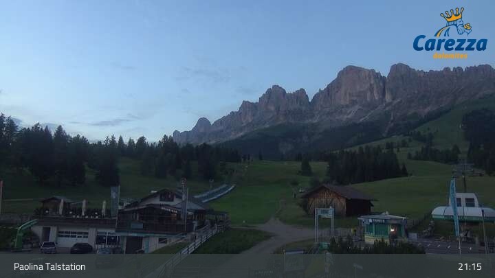 Archiv Foto Webcam Carezza - Tal