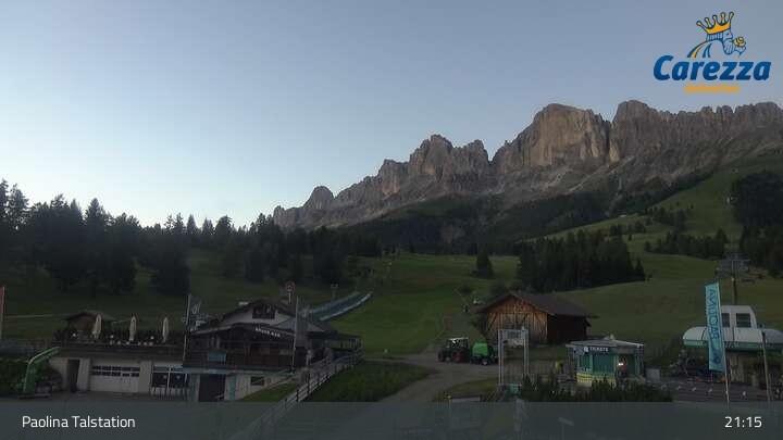 Archiv Foto Webcam Carezza - Tal