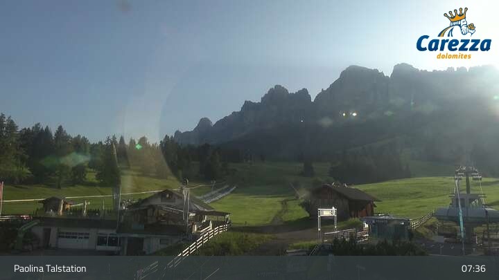 Archiv Foto Webcam Carezza - Tal