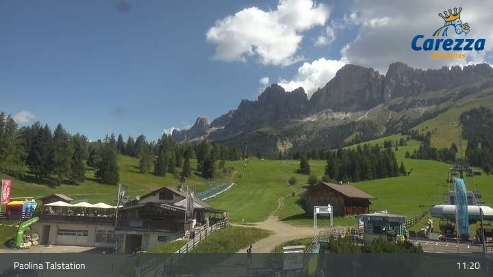Archiv Foto Webcam Carezza - Tal