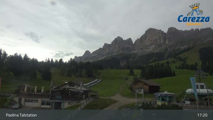 Archiv Foto Webcam Carezza - Tal