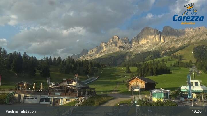 Archived image Webcam Carezza - Valley
