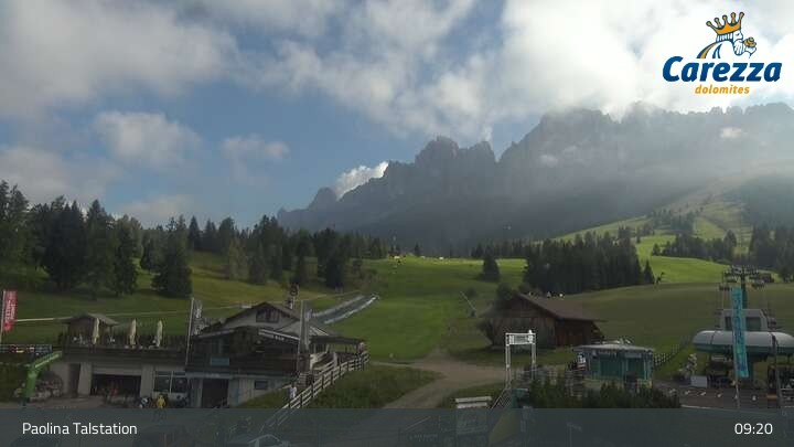 Archiv Foto Webcam Carezza - Tal
