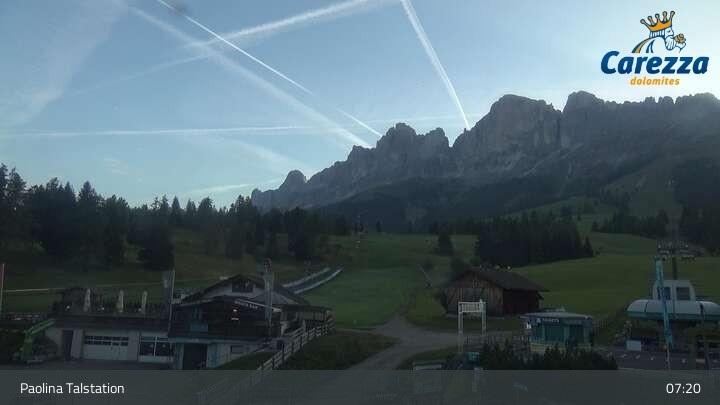 Archiv Foto Webcam Carezza - Tal