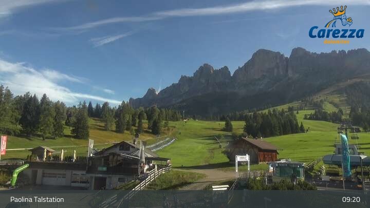 Archived image Webcam Carezza - Valley
