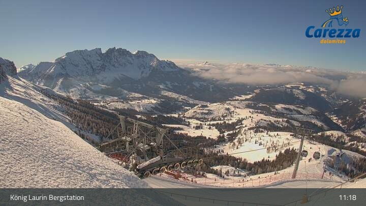Archived image Webcam Mountain hut "Kölner Hütte" - Carezza