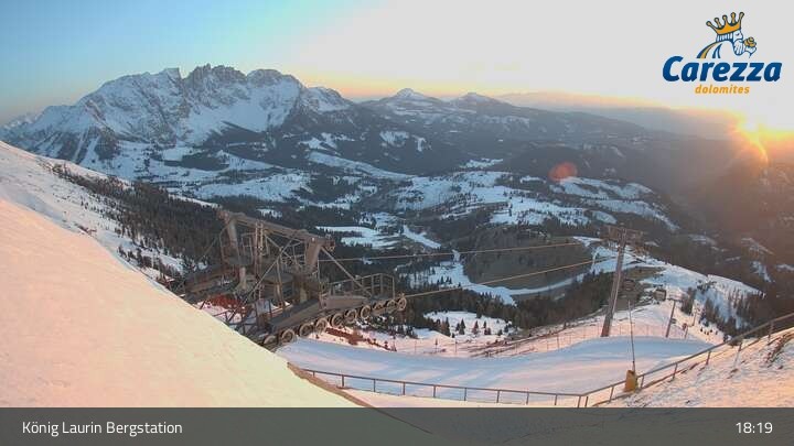 Archiv Foto Webcam Kölner Hütte - Carezza