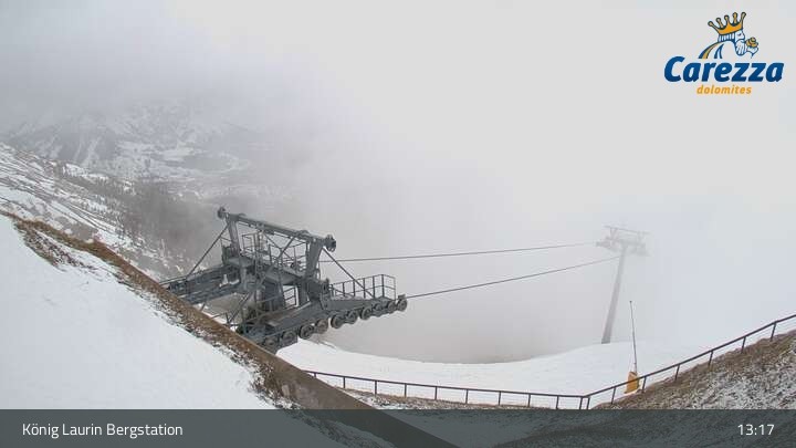 Archived image Webcam Mountain hut "Kölner Hütte" - Carezza