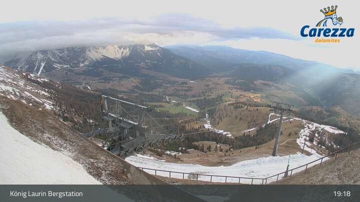 Archiv Foto Webcam Kölner Hütte - Carezza