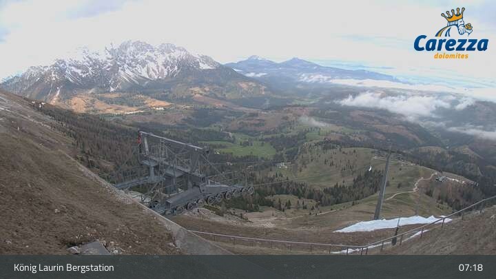 Archiv Foto Webcam Kölner Hütte - Carezza