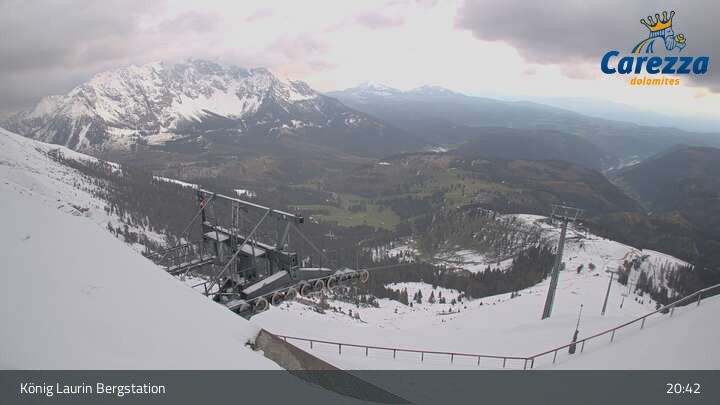 Archiv Foto Webcam Kölner Hütte - Carezza