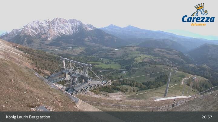 Archiv Foto Webcam Kölner Hütte - Carezza