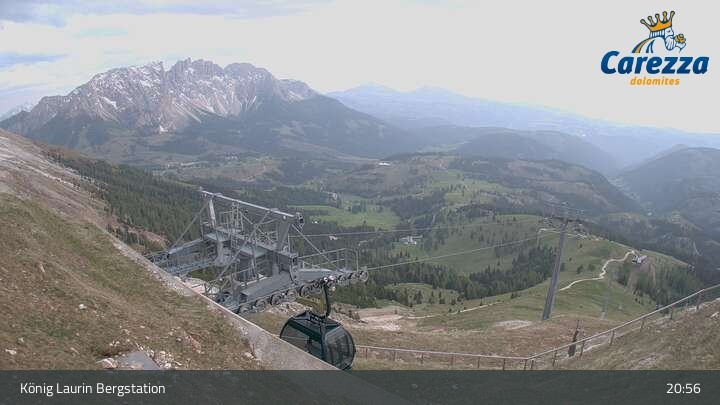 Archiv Foto Webcam Kölner Hütte - Carezza