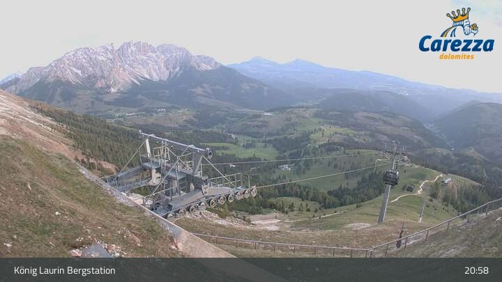 Archiv Foto Webcam Kölner Hütte - Carezza
