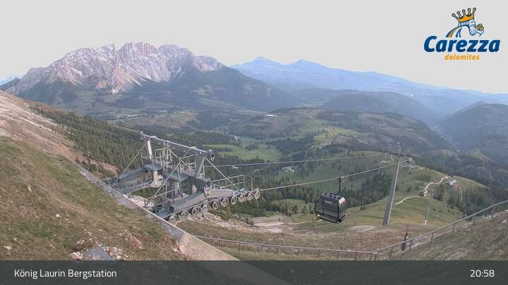 Archiv Foto Webcam Kölner Hütte - Carezza