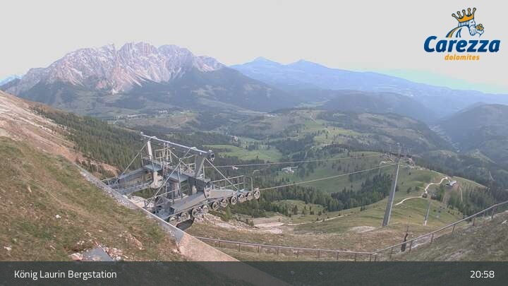 Archiv Foto Webcam Kölner Hütte - Carezza