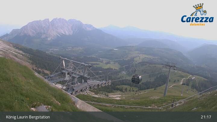 Archiv Foto Webcam Kölner Hütte - Carezza