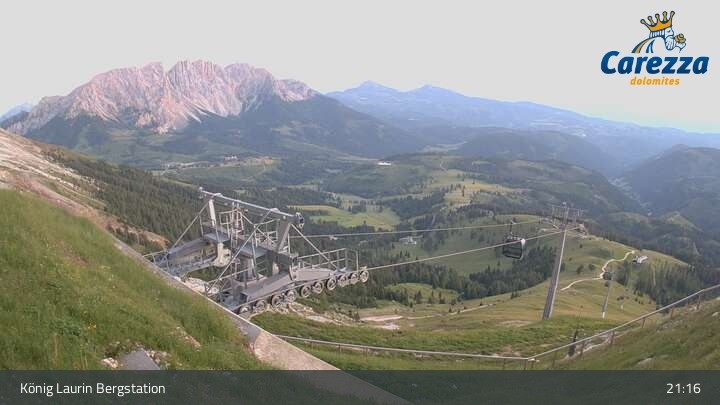 Archiv Foto Webcam Kölner Hütte - Carezza