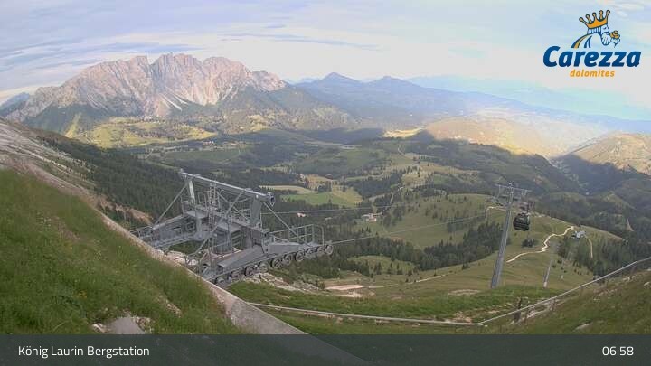 Archiv Foto Webcam Kölner Hütte - Carezza