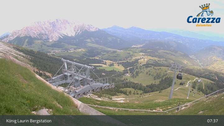 Archiv Foto Webcam Kölner Hütte - Carezza