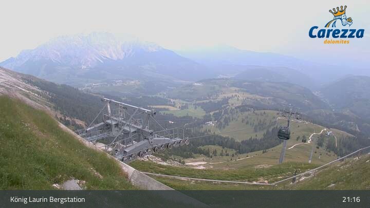 Archiv Foto Webcam Kölner Hütte - Carezza
