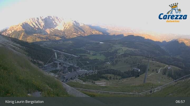 Archiv Foto Webcam Kölner Hütte - Carezza
