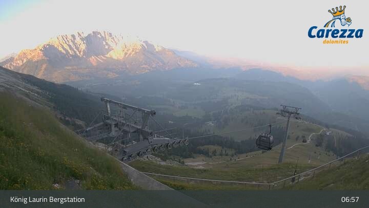 Archiv Foto Webcam Kölner Hütte - Carezza