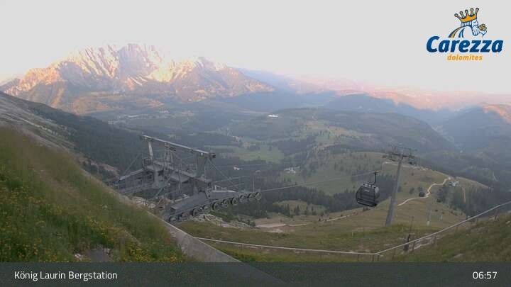 Archiv Foto Webcam Kölner Hütte - Carezza