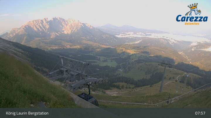 Archiv Foto Webcam Kölner Hütte - Carezza