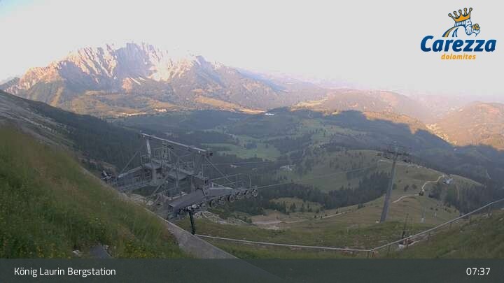 Archiv Foto Webcam Kölner Hütte - Carezza
