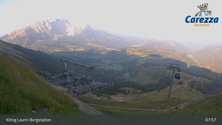 Archiv Foto Webcam Kölner Hütte - Carezza