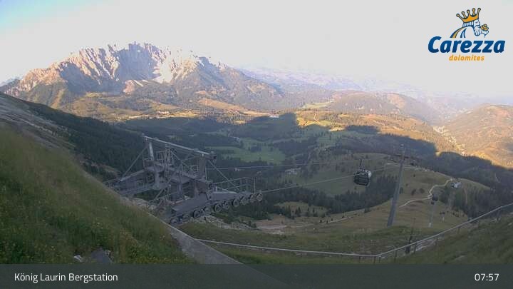 Archiv Foto Webcam Kölner Hütte - Carezza