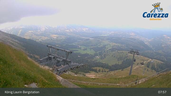 Archiv Foto Webcam Kölner Hütte - Carezza