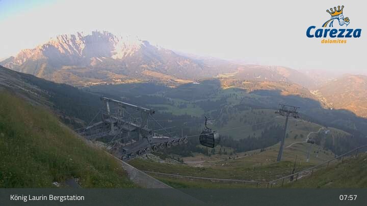 Archiv Foto Webcam Kölner Hütte - Carezza