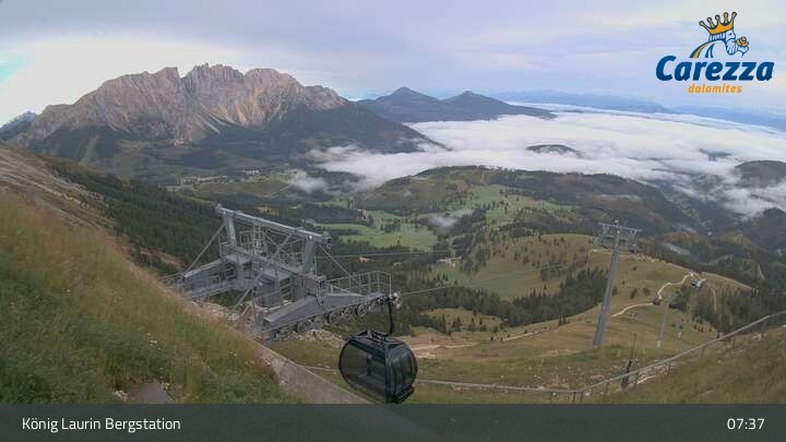 Archiv Foto Webcam Kölner Hütte - Carezza
