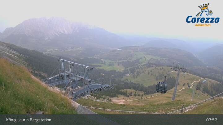 Archiv Foto Webcam Kölner Hütte - Carezza