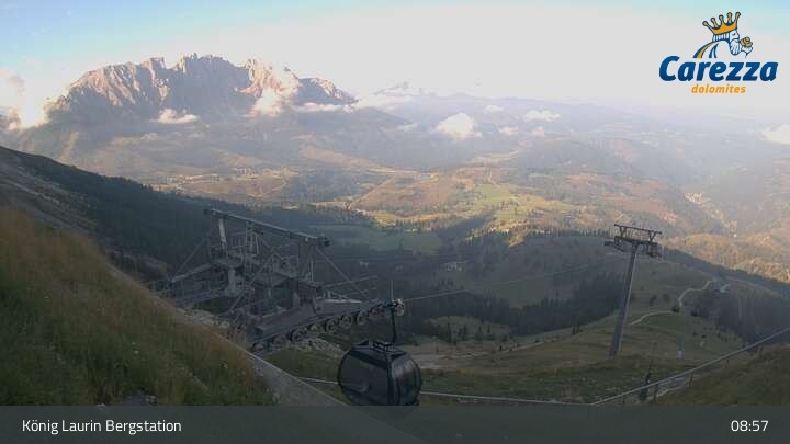 Archiv Foto Webcam Kölner Hütte - Carezza