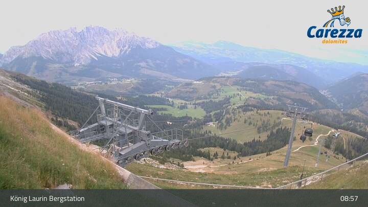 Archiv Foto Webcam Kölner Hütte - Carezza