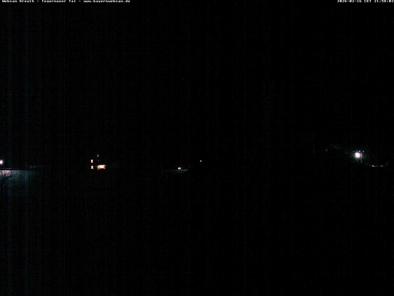 Archiv Foto Webcam Kreuth: Kirche und Freibad