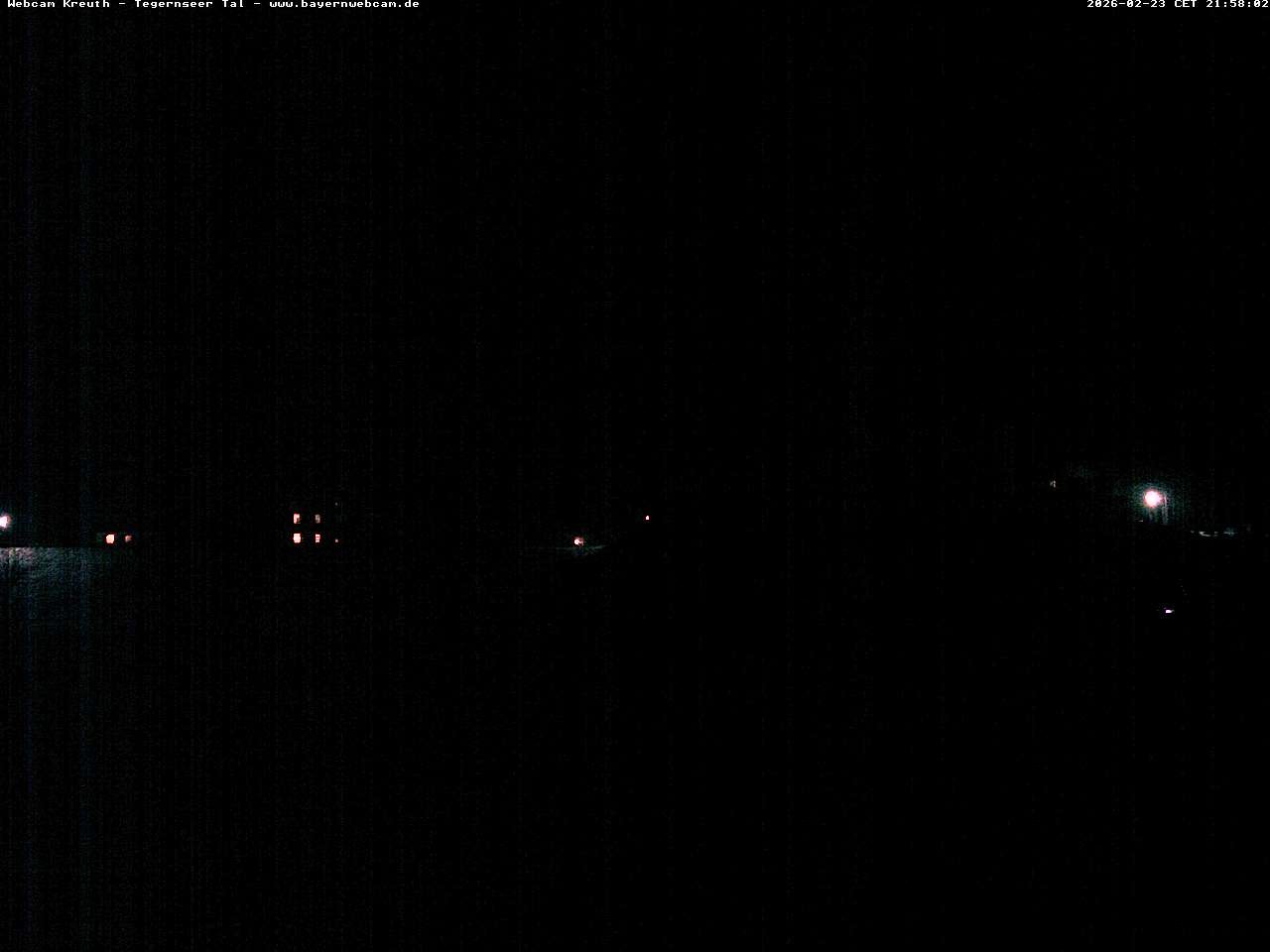 Archiv Foto Webcam Kreuth: Kirche und Freibad