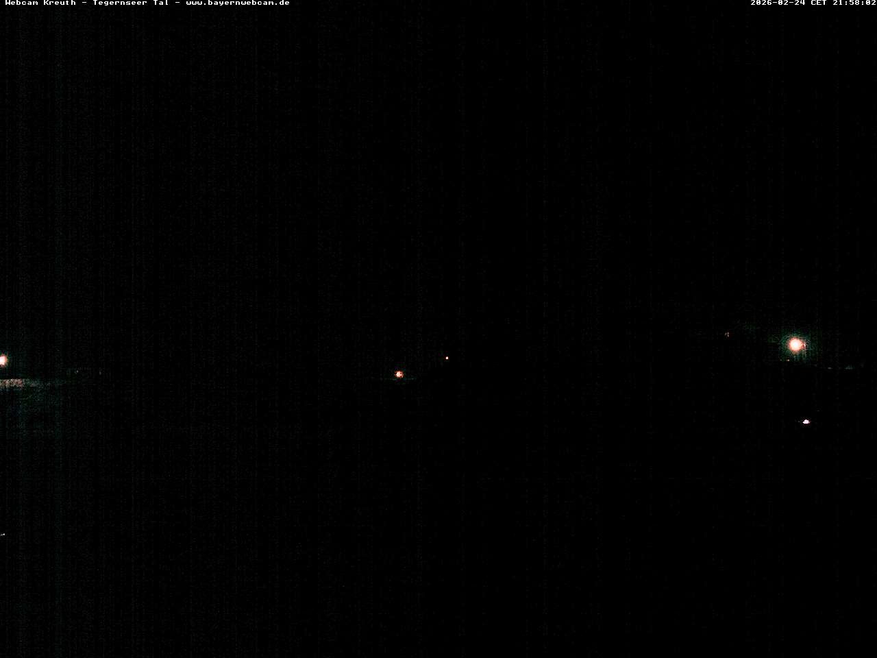 Archiv Foto Webcam Kreuth: Kirche und Freibad