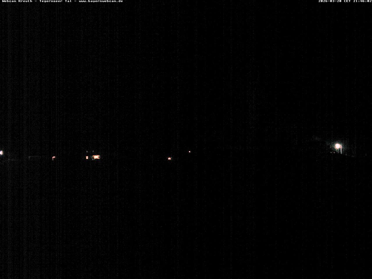 Archiv Foto Webcam Kreuth: Kirche und Freibad