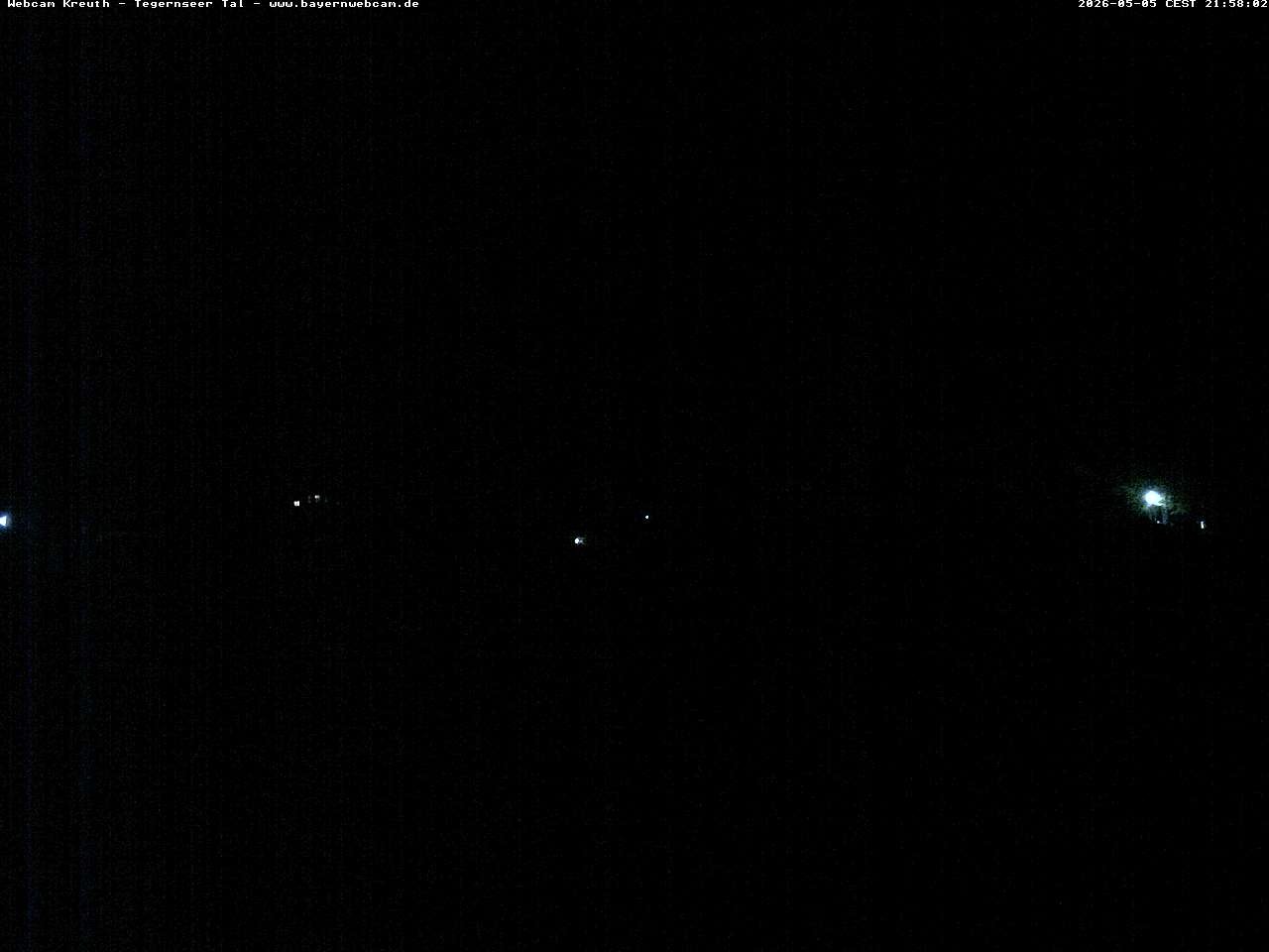 Archiv Foto Webcam Kreuth: Kirche und Freibad