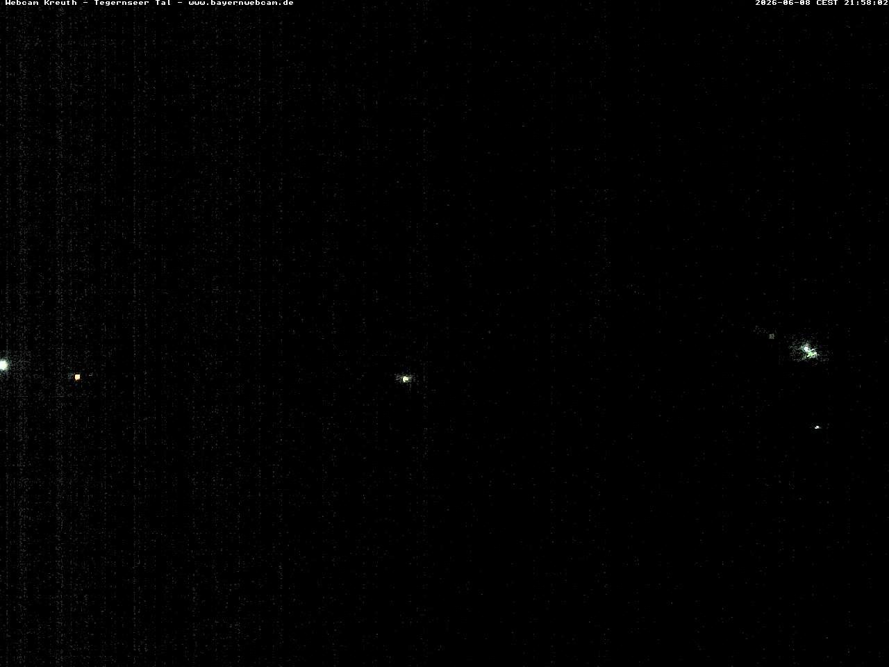 Archiv Foto Webcam Kreuth: Kirche und Freibad