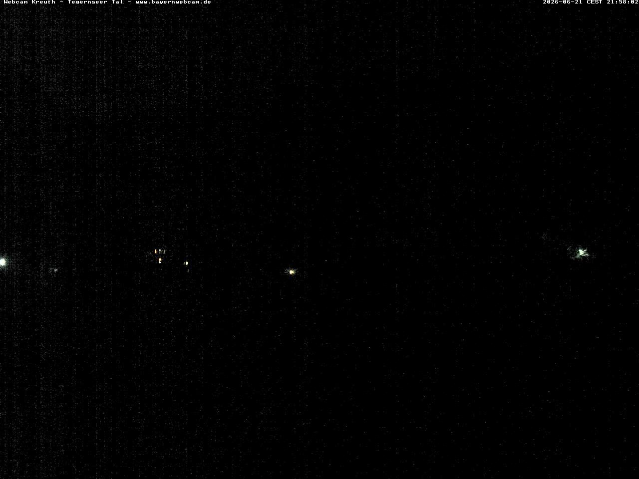 Archiv Foto Webcam Kreuth: Kirche und Freibad